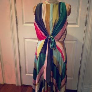 Sale today only! Maggie London rainbow dress 👗